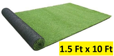 COMFY HOME Artificial Grass, PP (Polypropylene) Floor Mat(Green, Small)