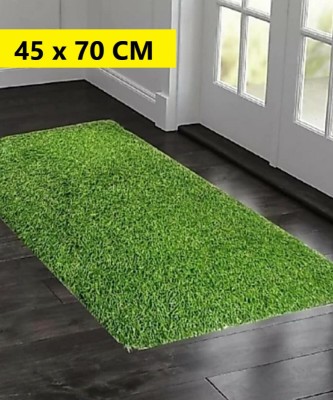 GREENGRASS Artificial Grass, PP (Polypropylene), PVC (Polyvinyl Chloride) Door Mat(Green, Extra Large)