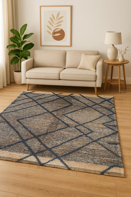 TAUFEEQ Cotton Floor Protecting Mat(Black,Tan,White, Free)