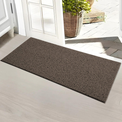 KUBER INDUSTRIES Rubber Floor Mat(Brown, Medium)