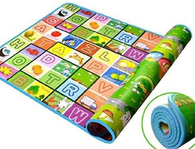 Shiv Traders Nylon Baby Play Mat(Multicolor, Large)