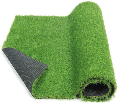 GD GUPTA AND COMPANY Artificial Grass Floor Mat(Green, Small)