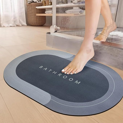 the knira Rubber Floor Mat(Multicolor, Large)
