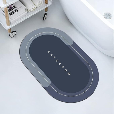 kichenkraft Rubber Bathroom Mat(Multicolor, Free)