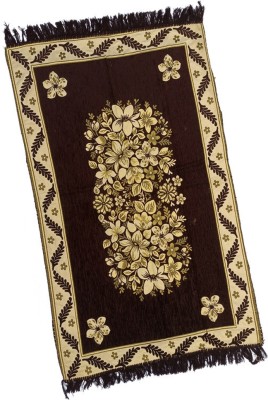ADIRNY Cotton Prayer Mat(Brown, Large)