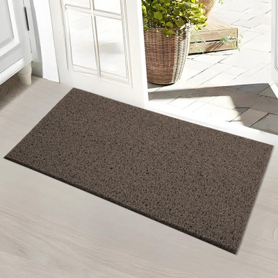 KUBER INDUSTRIES Rubber Floor Mat(Brown, Medium)