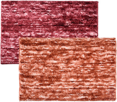 KUBER INDUSTRIES Microfiber Door Mat(Multicolor, Medium, Pack of 2)