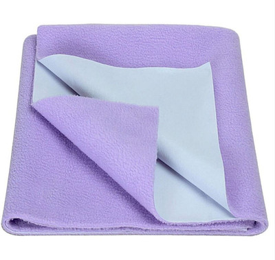 SBTs Cotton Baby Bed Protecting Mat(Purple, Large)