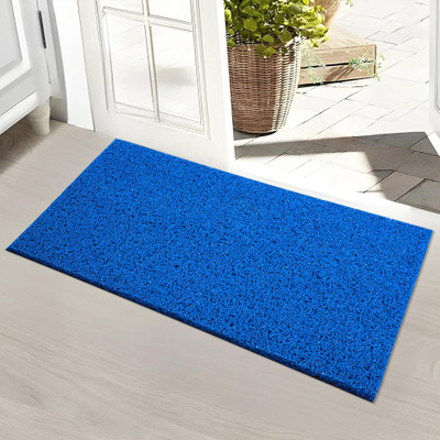 KUBER INDUSTRIES Rubber Floor Mat(Blue, Large)