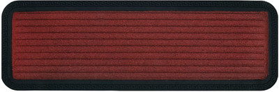 Mats Avenue PP (Polypropylene), Rubber Stair Mat(Red, Extra Large, Pack of 2)