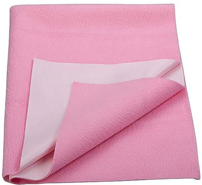 SBTs Cotton Baby Bed Protecting Mat(Pink, Small)