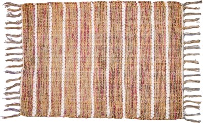 STAAR DECOR Cotton Prayer Mat(Pink, Medium)