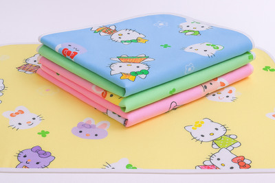 Preferable Clothes Cotton Baby Bed Protecting Mat(Multicolor, Pack of 4, Small)