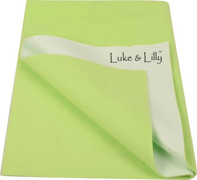 smilykid Rubber Baby Bed Protecting Mat(Light Green, Medium)