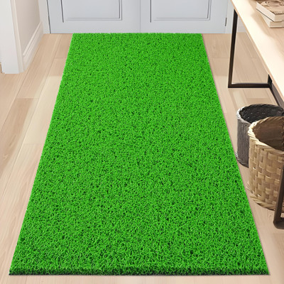 KUBER INDUSTRIES Rubber Floor Mat(Green, Medium)