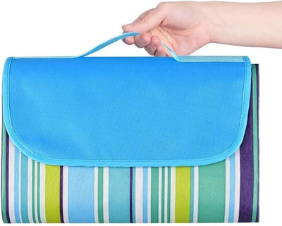 Quvira Polyester Chatai Mat(Multicolor, Free)