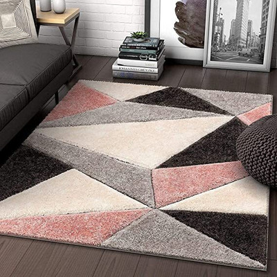 Anabia Multicolor Polyester Carpet(3 ft,  X 5 ft, Rectangle)