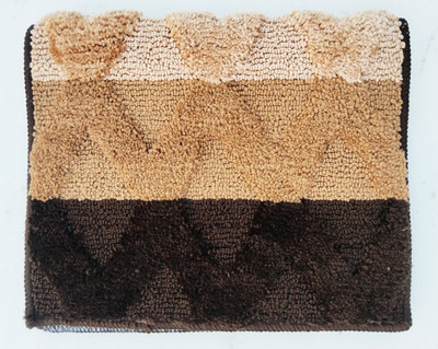RJVT Microfiber Floor Mat(Gold, Medium)