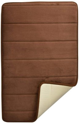 heet PVC (Polyvinyl Chloride) Door Mat(Brown, Large)