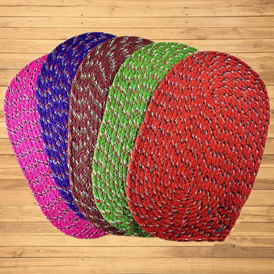 Kundan Cotton Door & Floor Mat(Multicolor, Pack of 5, Medium)