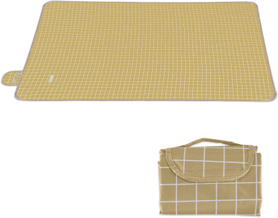KUBER INDUSTRIES Polyester Chatai Mat(Brown, Extra Large, Pack of 2)