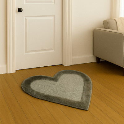 ARandNJ Cotton Floor Mat(GREY - SMOKEY GREY, Medium)