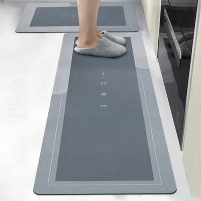 WANQLYN Rubber Bathroom Mat(Multicolor, Medium, Pack of 2)