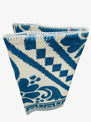 DKB Plastic Chatai Mat(Blue, Medium)