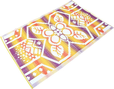 Theprimehub Plastic Chatai Mat(Multicolor, Medium)