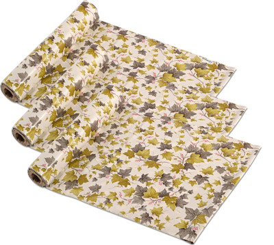 HOMESTIC by Kuber Industries PVC (Polyvinyl Chloride) Drawer Mat(Yellow, Pack of 3, Free)