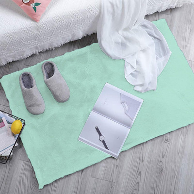 F i Polyester Door Mat(Lime, Small)