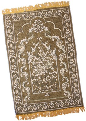 ADIRNY Cotton Prayer Mat(Yellow, Large)