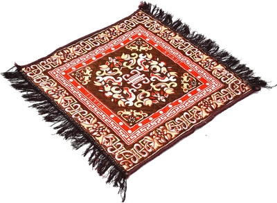 Flipkart SmartBuy Velvet Prayer Mat(Brown, Medium, Pack of 2)
