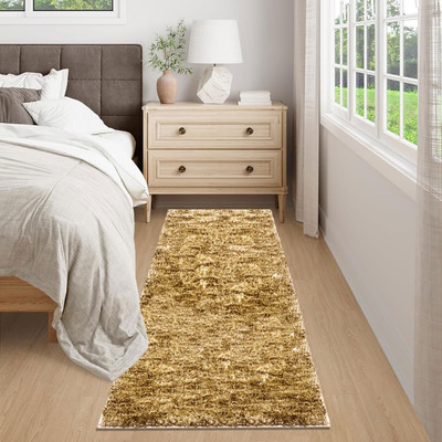 F i Polyester Floor Mat(Walnut, Small)
