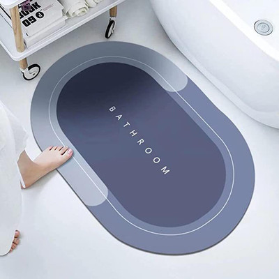 Case Plus Rubber, Silicone Bathroom Mat(Multicolor, Large)