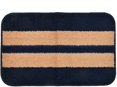 Design Tex Polyester Floor Mat(Multicolor, Small)