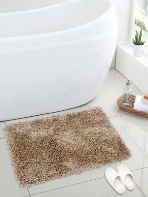 Saral Home Microfiber Floor Mat(Gold, Medium)