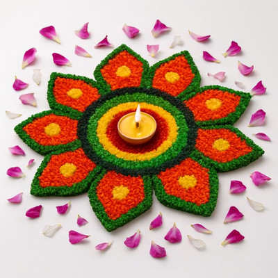 Archu Polyester, Wool, Rexin Door & Floor Mat(Red, Medium)