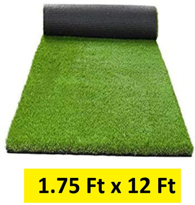 COMFY HOME Artificial Grass Floor Mat(Green, Free)