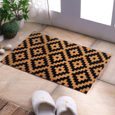 SWHF Coir Door Mat(Brown, Medium)