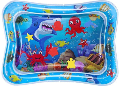 POONJALIYA Rubber, Silicone Baby Play Mat(Multicolor, Large)