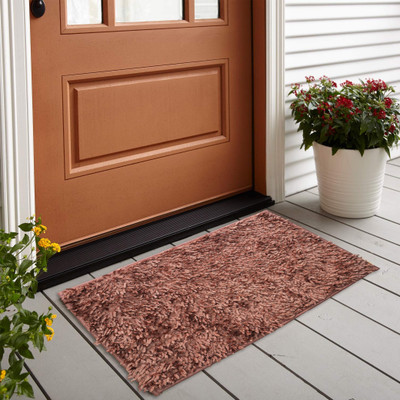 EXOTICE Polyester Door Mat(Beige, Medium)