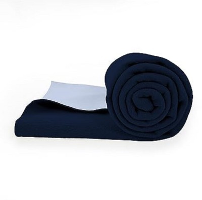 Radiant Fashion World Cotton Baby Bed Protecting Mat(Dark Blue, Small)