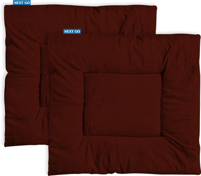 Next Go Microfiber Prayer Mat(Brown, Large, Pack of 2)