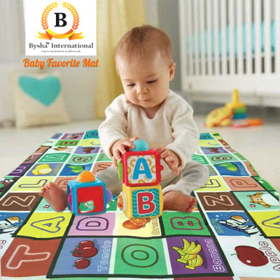 Bysha Plastic Baby Play Mat(Multicolor, Medium)