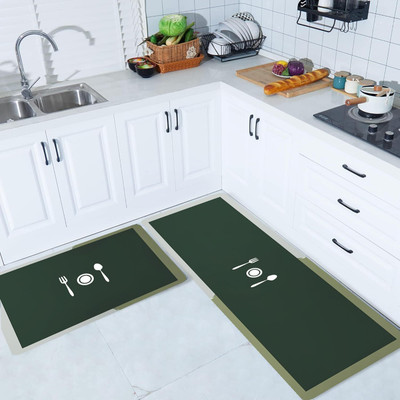 SNSQUARE Rubber Floor Mat(Multicolor, Large)