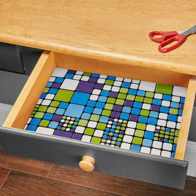 Home Ark Rectangular Pack of 1 Table Placemat(Multicolor, PVC)