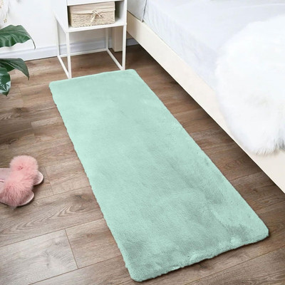F i Polyester Floor Mat(Lime, Small)