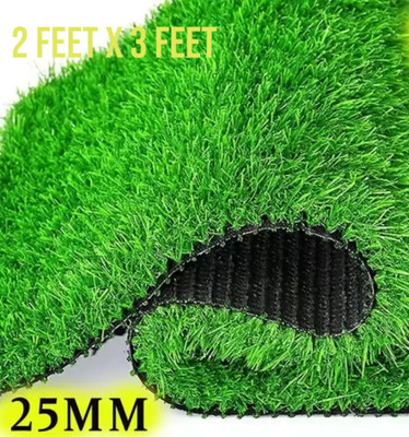 AAYUTRI Artificial Grass Floor Mat(Green, Small)