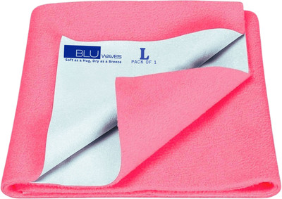 Bluwaves Cotton Baby Bed Protecting Mat(Multicolor, Large)